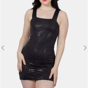 NYT Cyberdog London harness dress connection